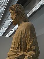 Statue, Apotre (de Guillaume de Nourriche, Paris, eglise Saint-Jacques-de-l'Hopital, 1319-1324, Calcaire lutetien)(3)